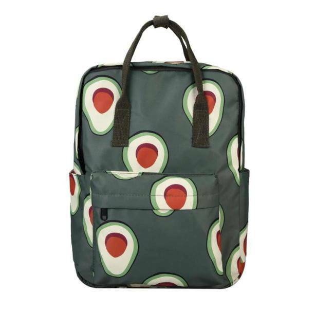 Avocado Backpack: Y2K Fashion, Coquette Style, Aesthetic Outfits