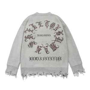 Bat Wings Cozy Knit: Y2K Fashion, Dark Coquette & Aesthetic Styles