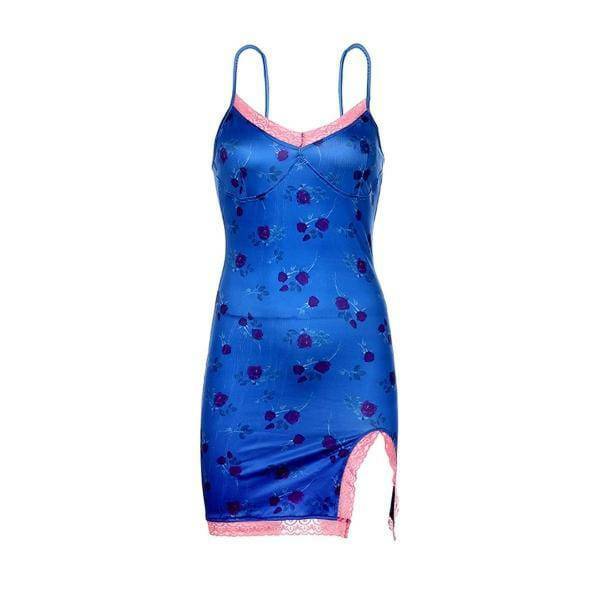 Blue Chic Dress - Y2K Fashion, Coquette Style, Aesthetic Outfits