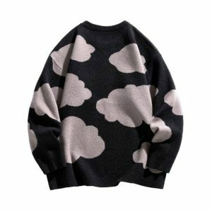 Blue Sky Sweater: Y2K Fashion, Coquette Style, Aesthetic Clothing