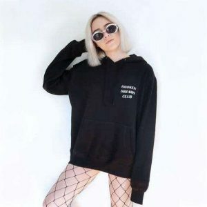 Broken Dreams Club Hoodie - Y2K Fashion, Coquette Style, Aesthetic Vibes