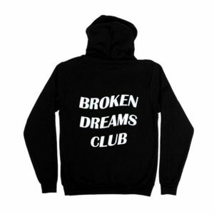 Broken Dreams Club Hoodie - Y2K Fashion, Coquette Style, Aesthetic Vibes