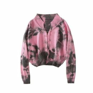 Color Explosion Sweater - Y2K Fashion, Coquette Style, Aesthetic Vibes