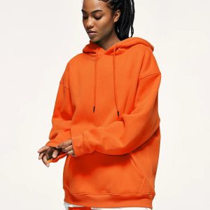 Colorful Y2K Fashion Pullover Hoodie - Coquette & Acubi Aesthetic Style