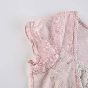 Coquette Lace Top: Y2K Fashion Meets Soft Girl Aesthetic Style