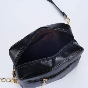 Crown Quilted Handbag - Y2K Fashion, Coquette Style, Aesthetic Accessory