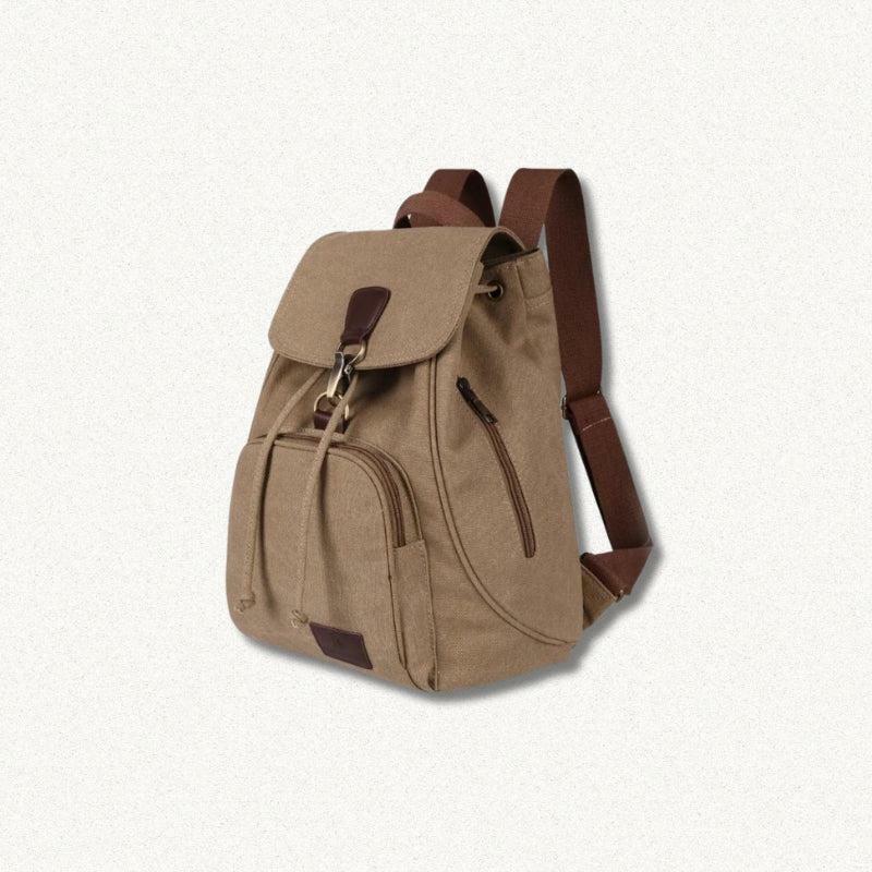 Dark Academia Canvas Backpack - Y2K Fashion & Coquette Aesthetic Style