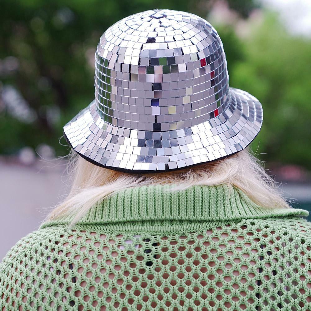 Disco Ball Cowgirl Hat - Y2K Fashion, Coquette Style, Aesthetic Accessory