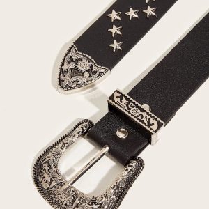 Disco Cowgirl Star Belt: Y2K Fashion & Coquette Style Accessory