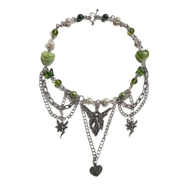 Fairycore Necklace: Y2K Fashion & Coquette Aesthetic Jewelry