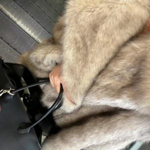 Fluffy Faux Fur Jacket - Y2K Fashion, Coquette Style, Aesthetic Outfits