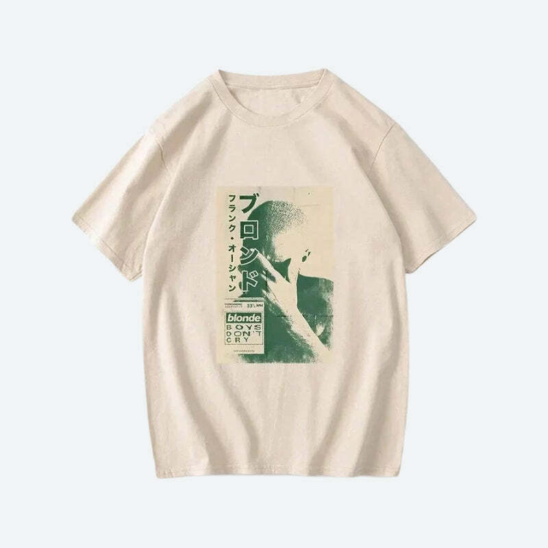 Frank Ocean Tee: Y2K Fashion, Coquette Style, Aesthetic Outfits