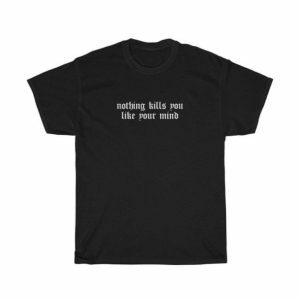 Grunge Thoughts T-Shirt - Y2K Fashion, Coquette Style, Aesthetic Vibes