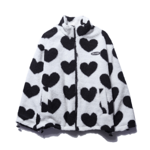 Heartflip Reversible Jacket - Y2K Fashion, Coquette Style, Aesthetic Vibes