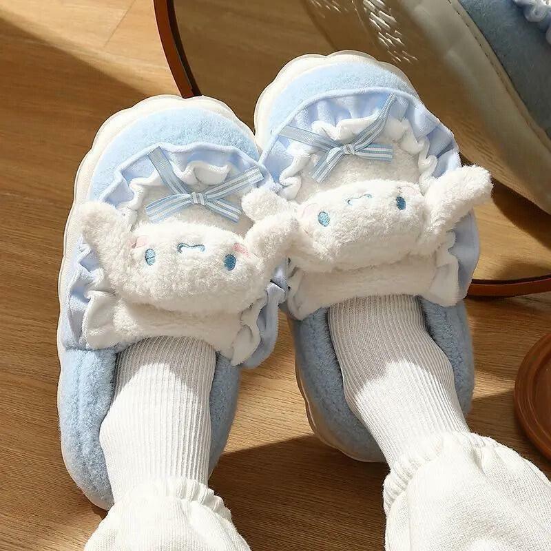 Hello Kitty Slippers - Y2K Fashion, Coquette Style, Cute Aesthetic Footwear