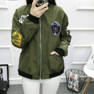 Off Green Windbreaker: Y2K Fashion, Coquette Style, Aesthetic Outfits