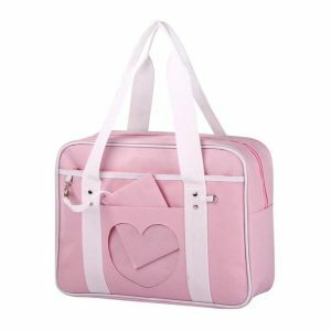 Pastel Book Bag: Y2K Fashion, Coquette Style, Aesthetic Accessories