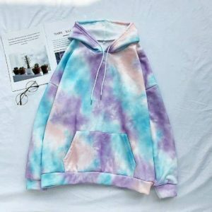 Pastel Clouds Hoodie - Y2K Fashion, Coquette Style, Aesthetic Outfits