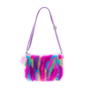 Plushy Rainbow Handbag - Y2K Fashion, Coquette Style, Aesthetic Vibes