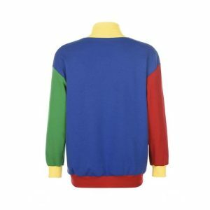 Retro Rainbow Sweatshirt - Y2K Fashion, Coquette Style, Aesthetic Vibes