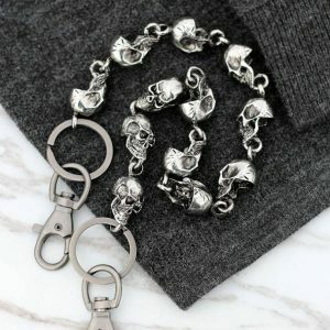 Skull Head Belt Chain - Y2K Fashion, Coquette Style, Aesthetic Accessories