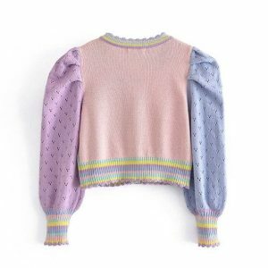 Soft Girl Cherry Cardigan - Y2K Fashion, Coquette Style, Aesthetic Outfit