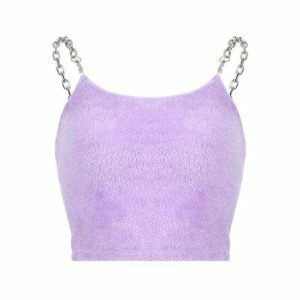 Soft Lavender Crop Top - Y2K Fashion, Coquette Style, Aesthetic Outfits