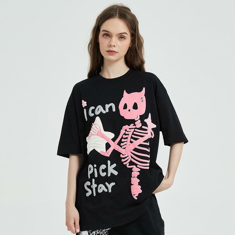 Star Graphic Tee - Y2K Fashion, Coquette Style, Aesthetic Outfits