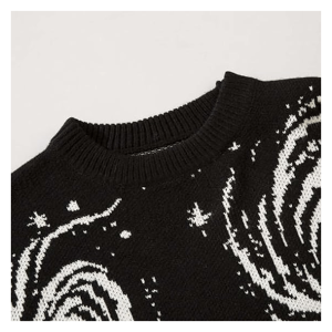 Starry Sky Sweater: Y2K Fashion, Coquette Style, Aesthetic Clothing