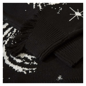 Starry Sky Sweater: Y2K Fashion, Coquette Style, Aesthetic Clothing