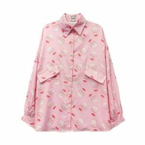 Strawberry Milk Shirt - Y2K Fashion, Coquette Style, Aesthetic Outfit