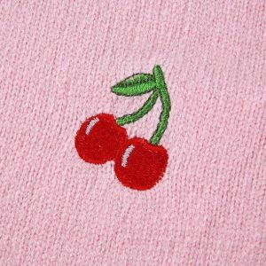 Sweet Cherry Cardigan - Y2K Fashion, Coquette Style, Aesthetic Outfits