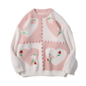 Sweet Vibes Y2K Fashion Sweater - Coquette Style for Aesthetic Outfits