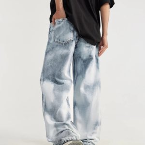 Trendy Acid Wash Jeans for Y2K Fashion & Coquette Aesthetic Styles