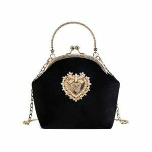 Vintage Queen Crossbody Bag - Y2K Fashion & Coquette Style Essential