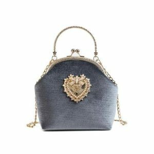 Vintage Queen Crossbody Bag - Y2K Fashion & Coquette Style Essential