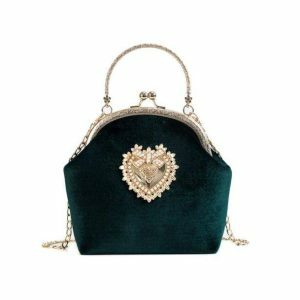 Vintage Queen Crossbody Bag - Y2K Fashion & Coquette Style Essential