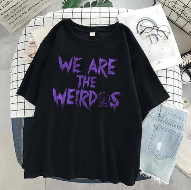 Y2K Aesthetic Weirdos T-Shirt | Coquette & Acubi Fashion Styles