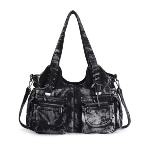 Y2K Denim Bag: Acubi Fashion Meets Coquette Style for Aesthetic Vibes