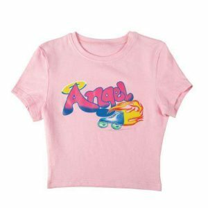 Y2K Fashion 90s Baby Girl Tee - Coquette Style Aesthetic Top