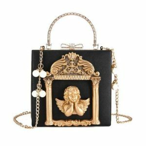 Y2K Fashion Aesthetic Angel Bag - Coquette Style for Trendy Outfits