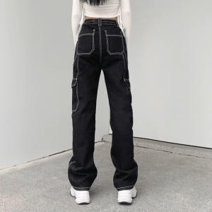 Y2K Fashion Aesthetic Baggy Jeans - Coquette & Acubi Style Essentials