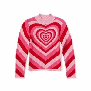 Y2K Fashion Baby Girl Sweater - Coquette Style with Soft Aesthetic Vibes