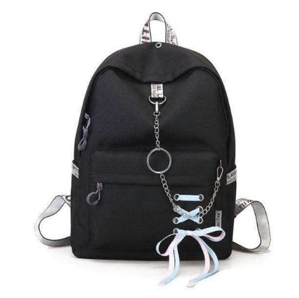 Y2K Fashion Backpack with Chain - Coquette Style & Aesthetic Vibes