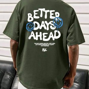 Y2K Fashion Better Days Ahead Tee - Coquette Style & Aesthetic Vibes