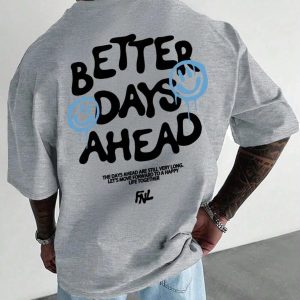 Y2K Fashion Better Days Ahead Tee - Coquette Style & Aesthetic Vibes