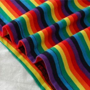 Y2K Fashion Bright Color Striped Top - Coquette & Acubi Style Essential