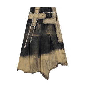 Y2K Fashion Bubble Skirt - Dark Coquette Aesthetic & Acubi Style