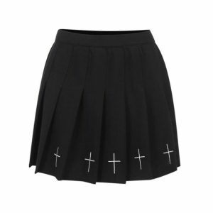 Y2K Fashion Bubble Skirt - Dark Coquette Aesthetic Grunge Style