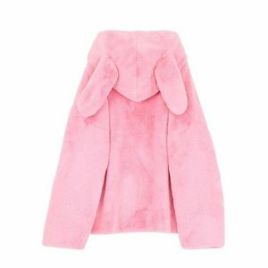 Y2K Fashion Bunny Ears Jacket - Coquette Style for Aesthetic Outfits